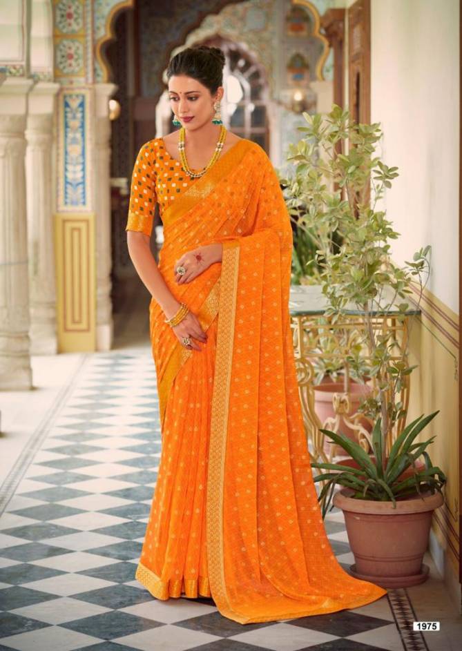 Kashvi Dhriti Printed Regular Wear Georgette Saree Collection